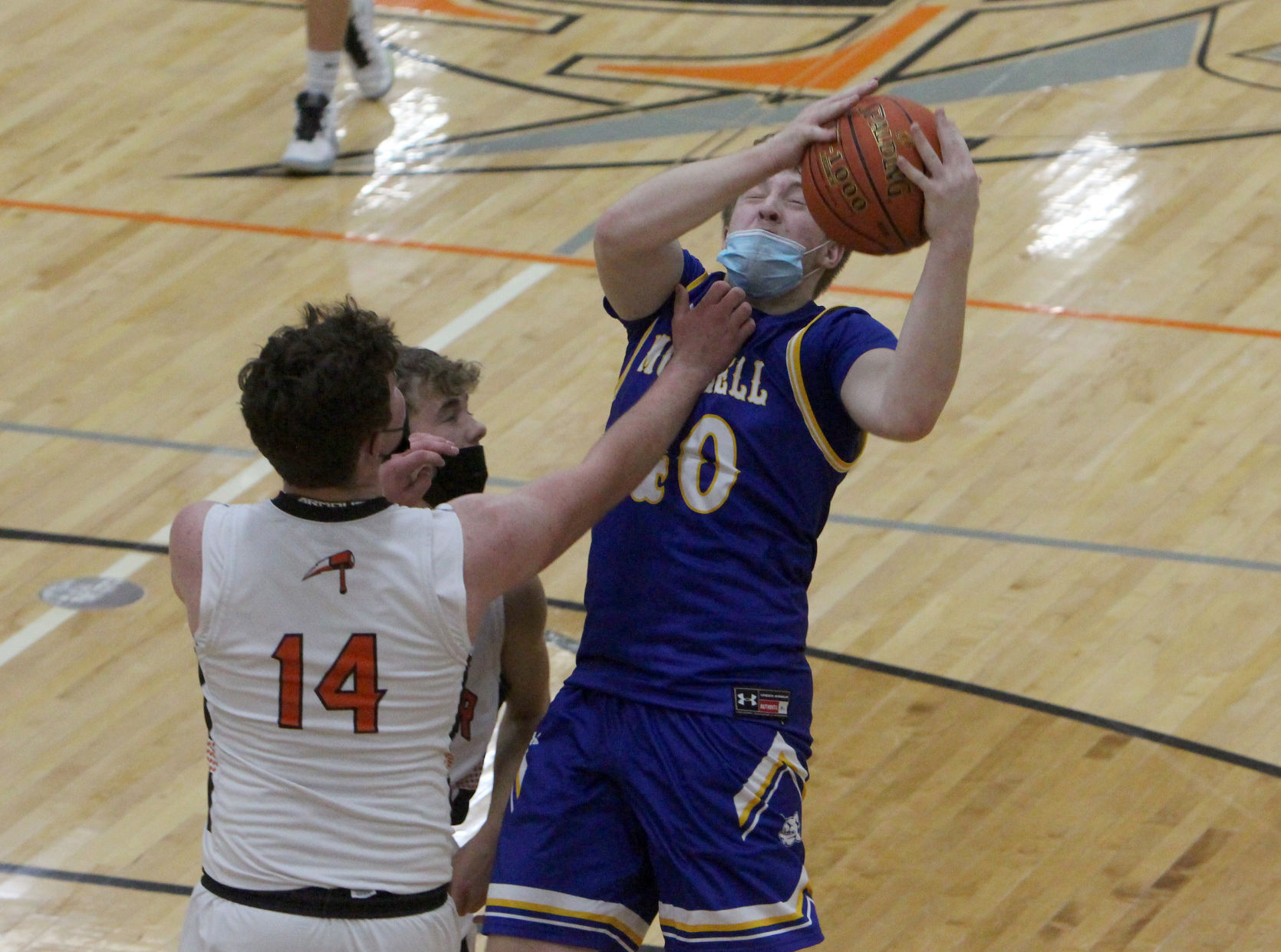 McDonell boys basketball at Osseo-Fairchild 1-11-21